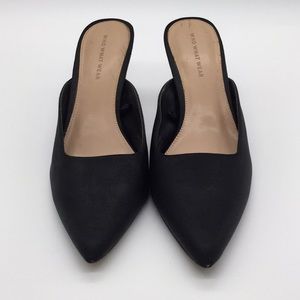 Who What Wear Kitten Heel Slip on Shoes
